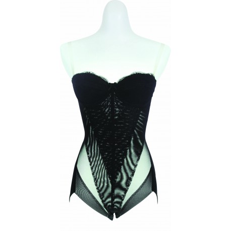 Body Suit Black 12 Cup (V04)